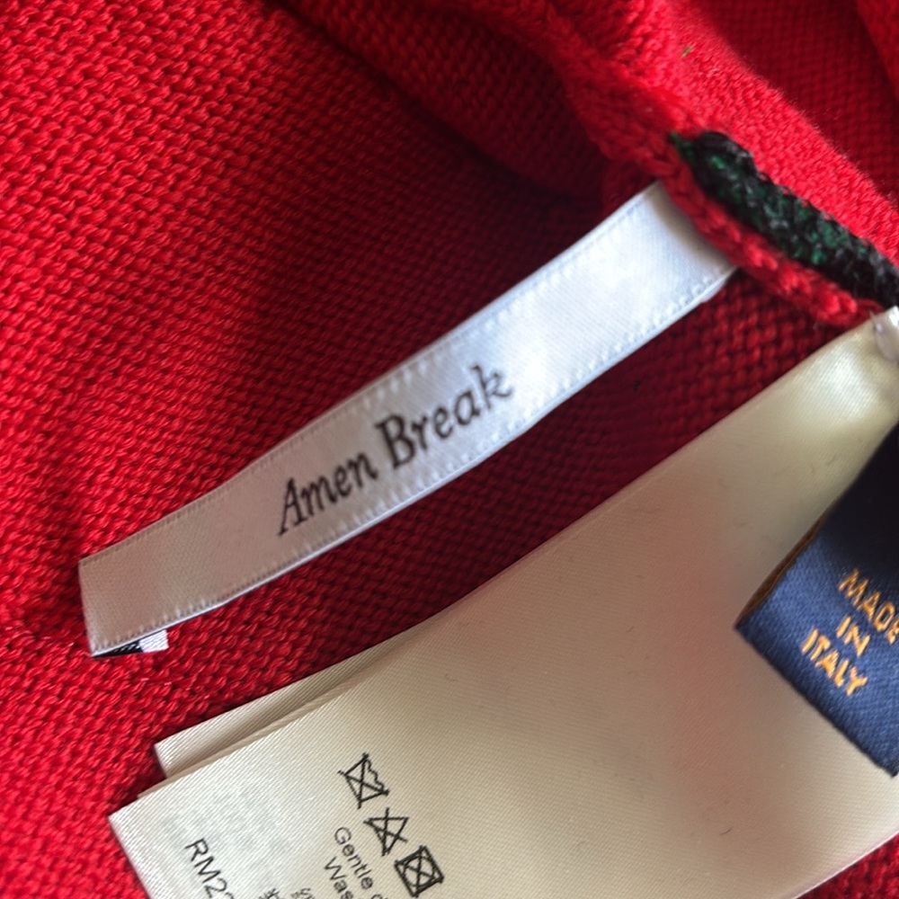 Louis Vuitton Black and Red Men's Sweater - Picture 11 of 12